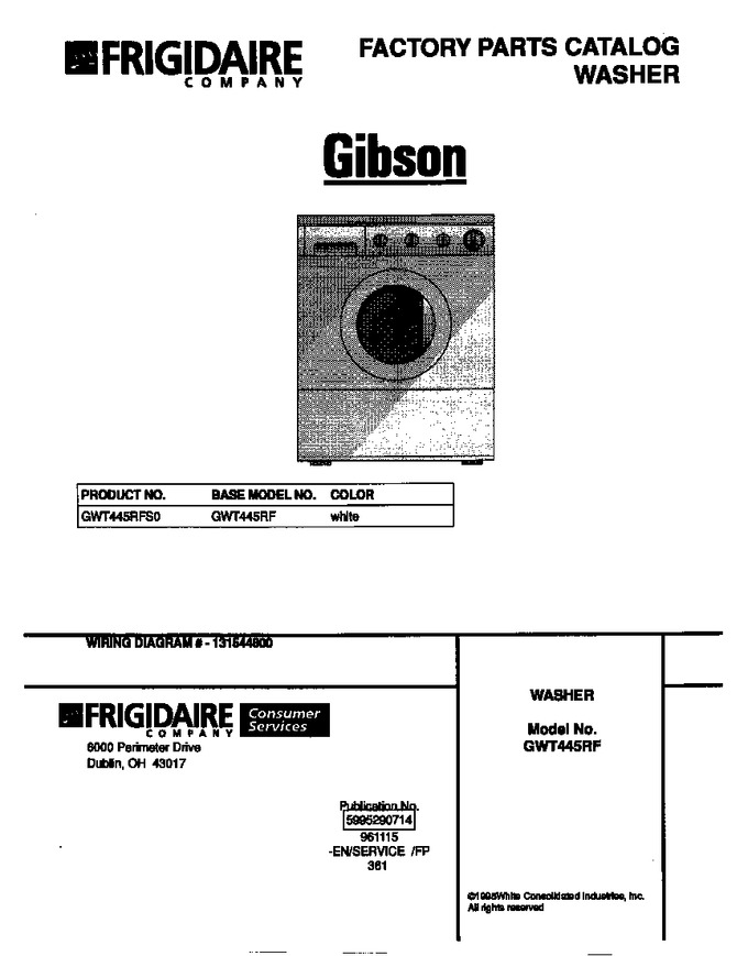 Diagram for GWT445RFS0