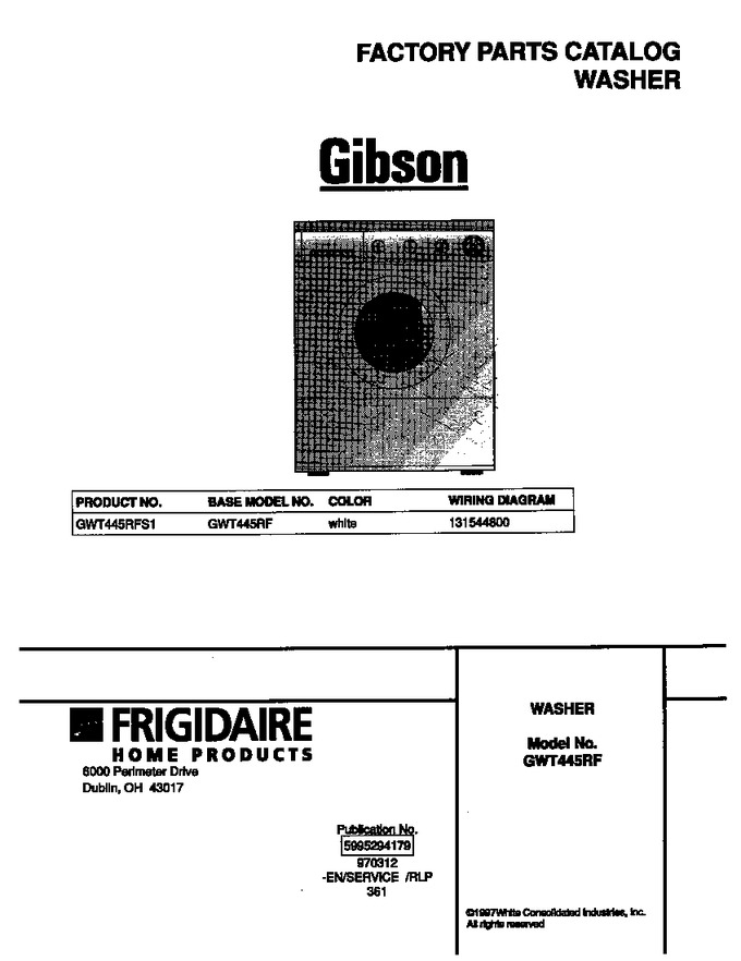 Diagram for GWT445RFS1
