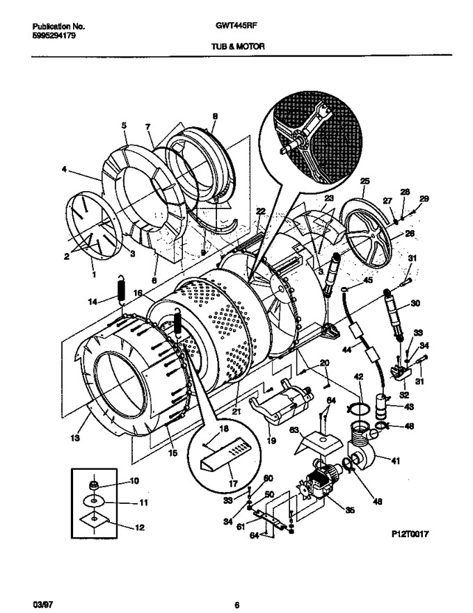 Diagram for GWT445RFS1