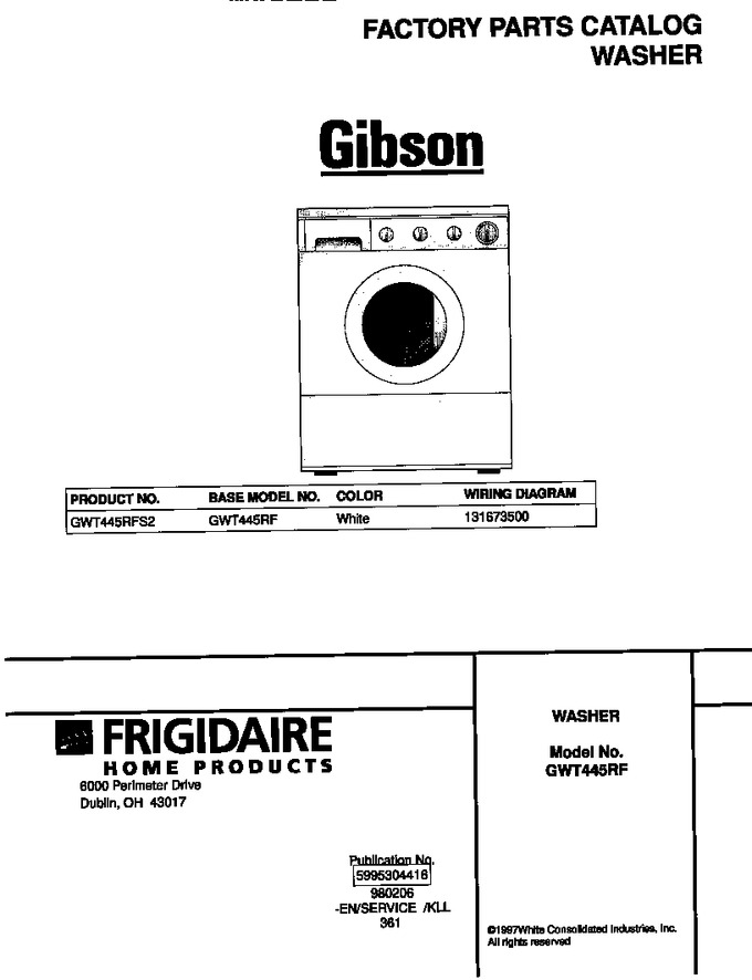 Diagram for GWT445RFS2