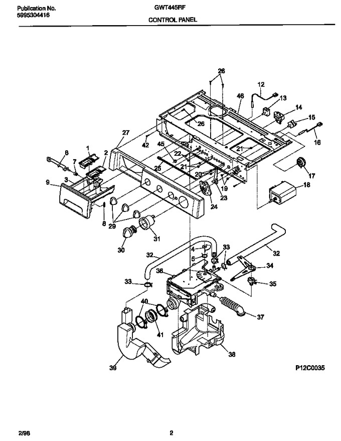 Diagram for GWT445RFS2