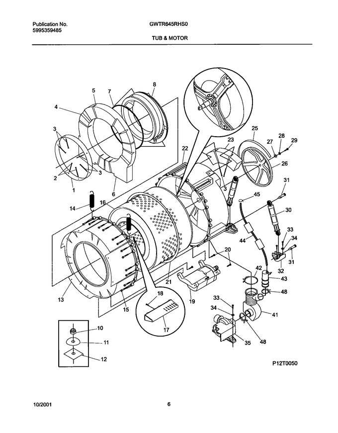 Diagram for GWTR645RHS0