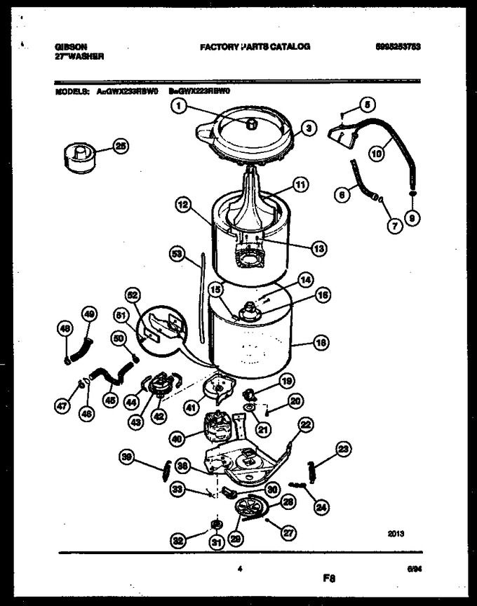 Diagram for GWX223RBW0