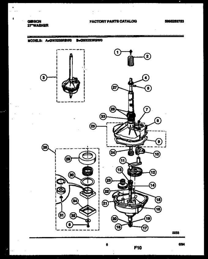 Diagram for GWX233RBW0