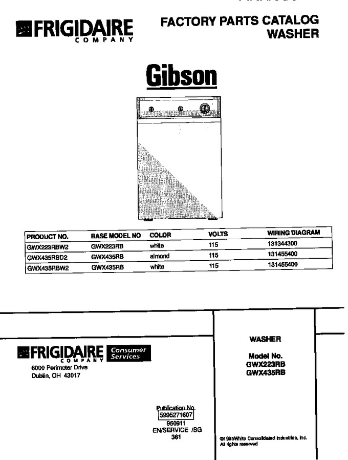 Diagram for GWX435RBW2