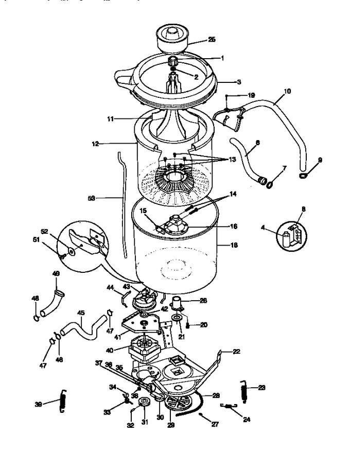 Diagram for GWX435RBW2