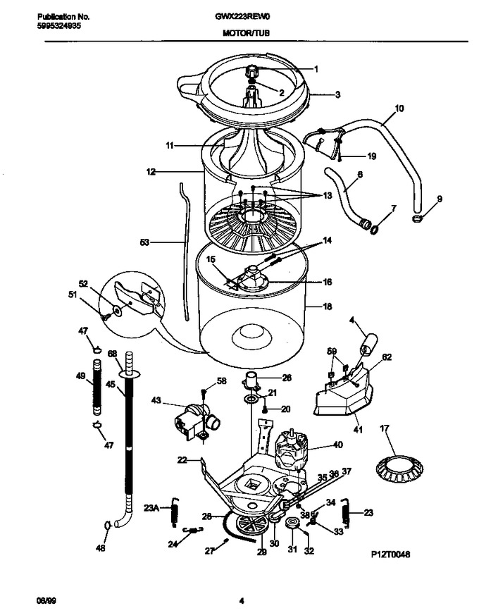 Diagram for GWX223REW0