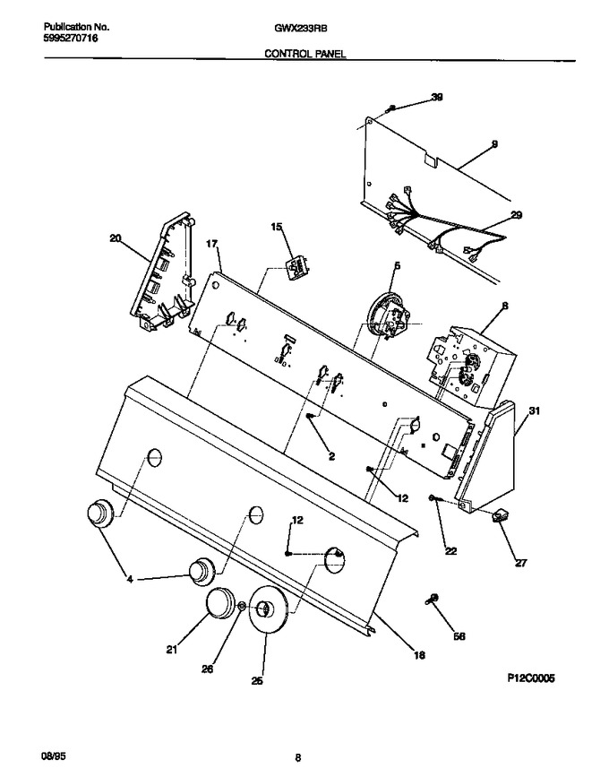 Diagram for GWX233RBS0