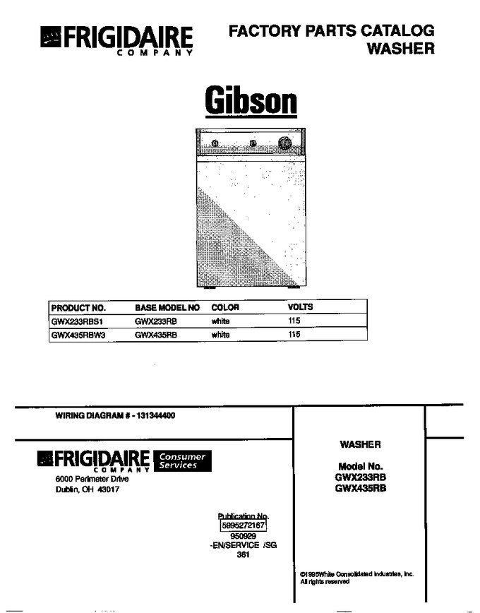 Diagram for GWX435RBW3