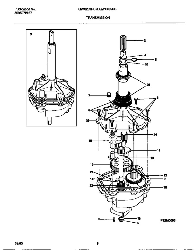 Diagram for GWX233RBS1