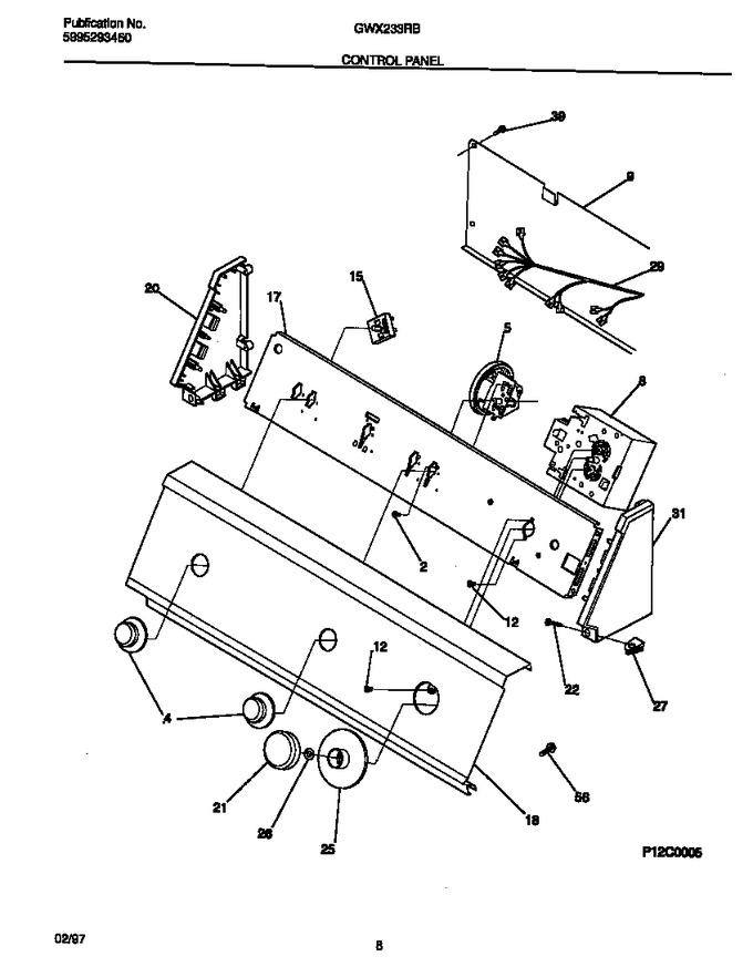 Diagram for GWX233RBS3