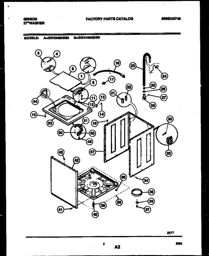Diagram for GWX645RBS0