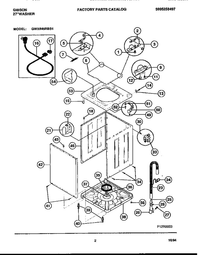 Diagram for GWX645RBS1