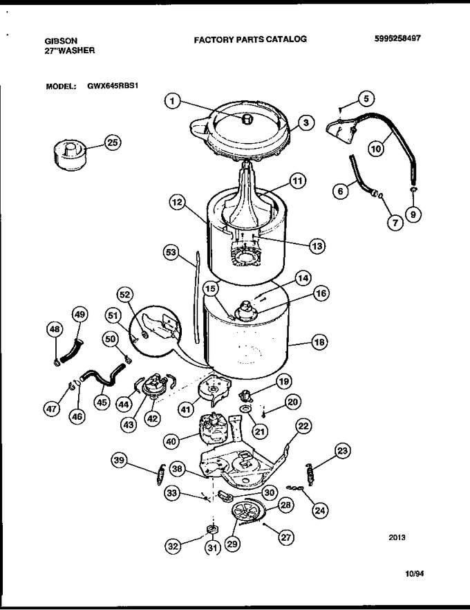 Diagram for GWX645RBS1