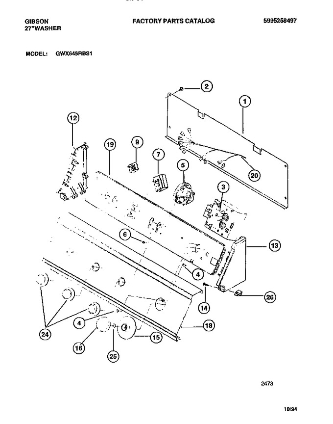 Diagram for GWX645RBS1