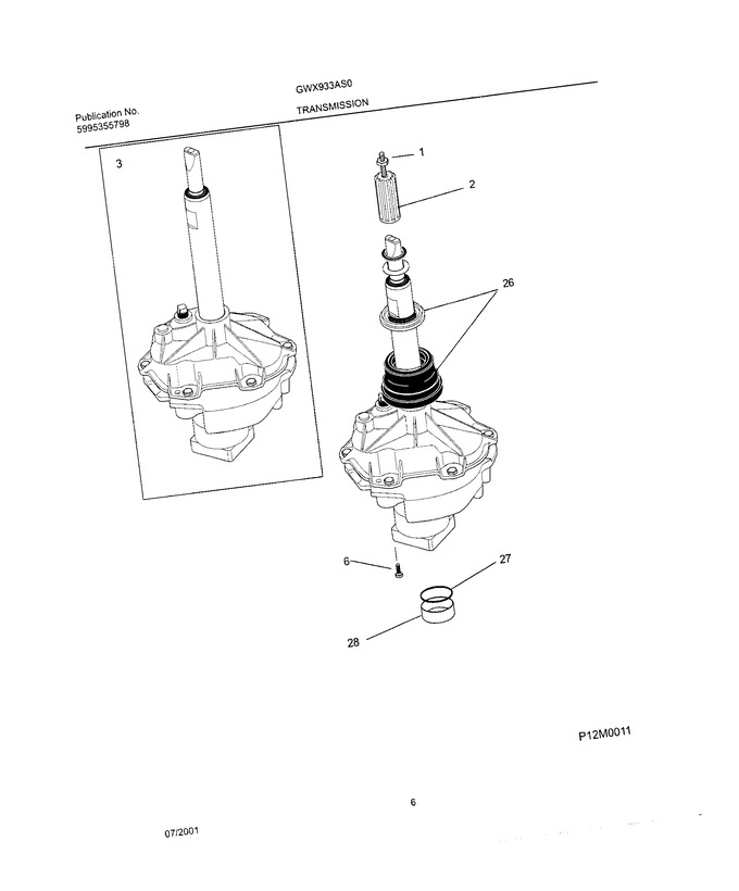 Diagram for GWX933AS0