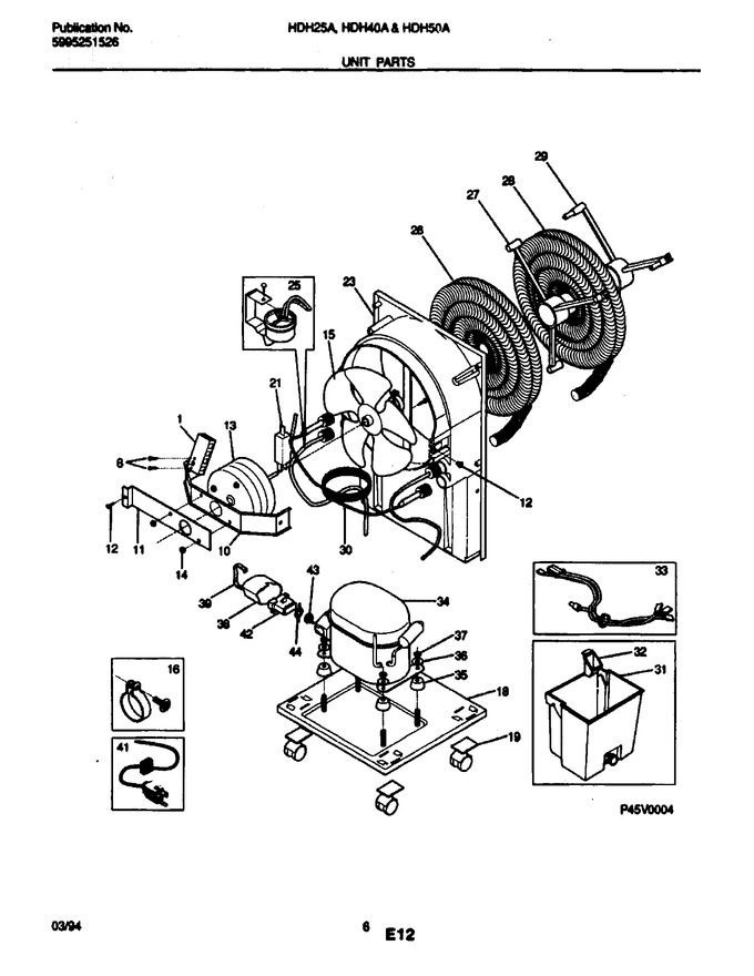 Diagram for HDH25A