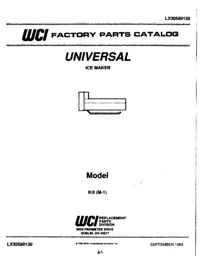 Diagram for IK8 (M-1)