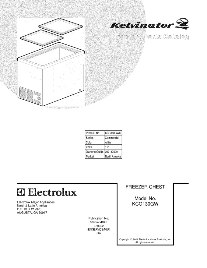 Diagram for KCG130GW0