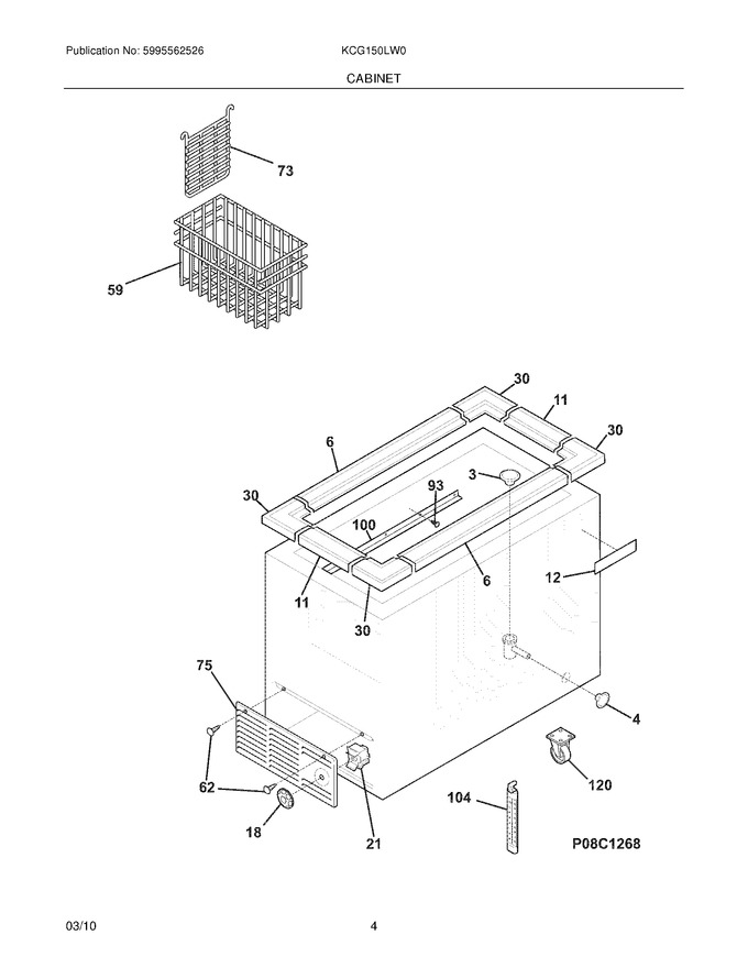 Diagram for KCG150LW0
