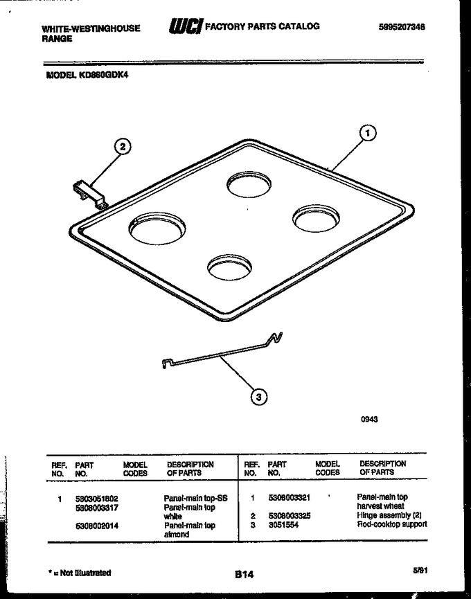 Diagram for KD860GDK4