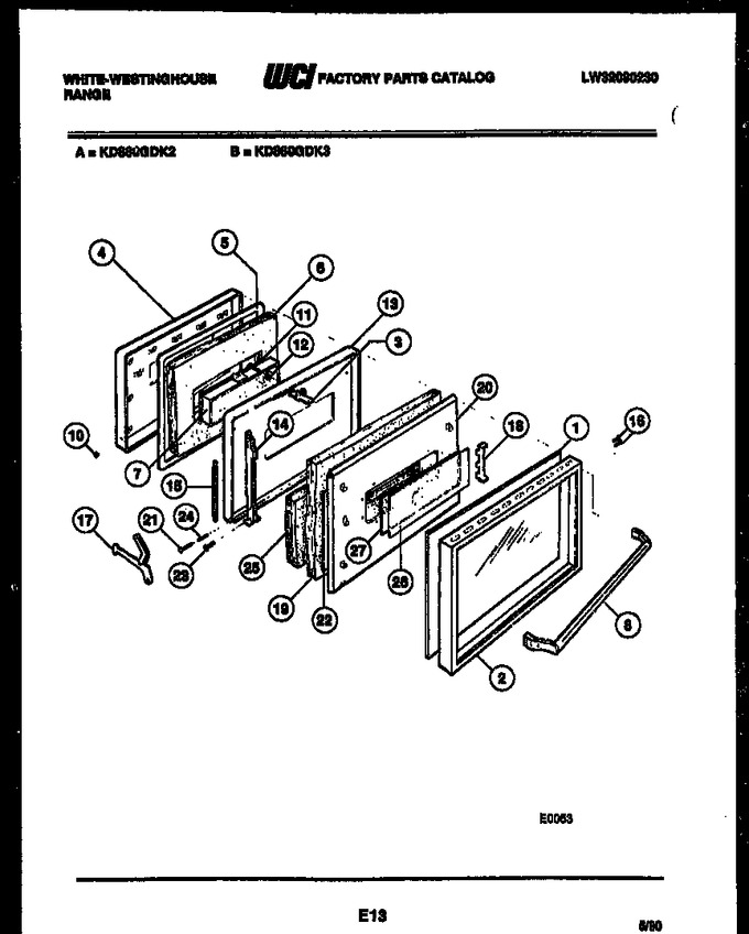 Diagram for KD860GDKW3