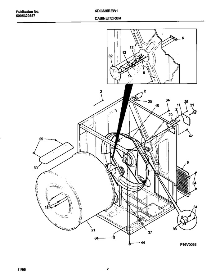 Diagram for KDG336REW1