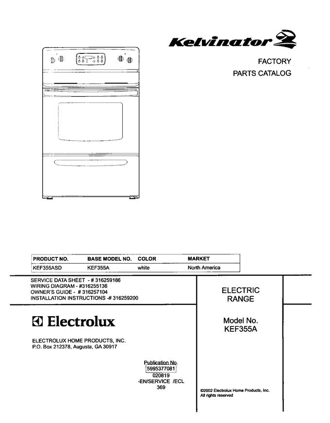 Diagram for KEF355ASD