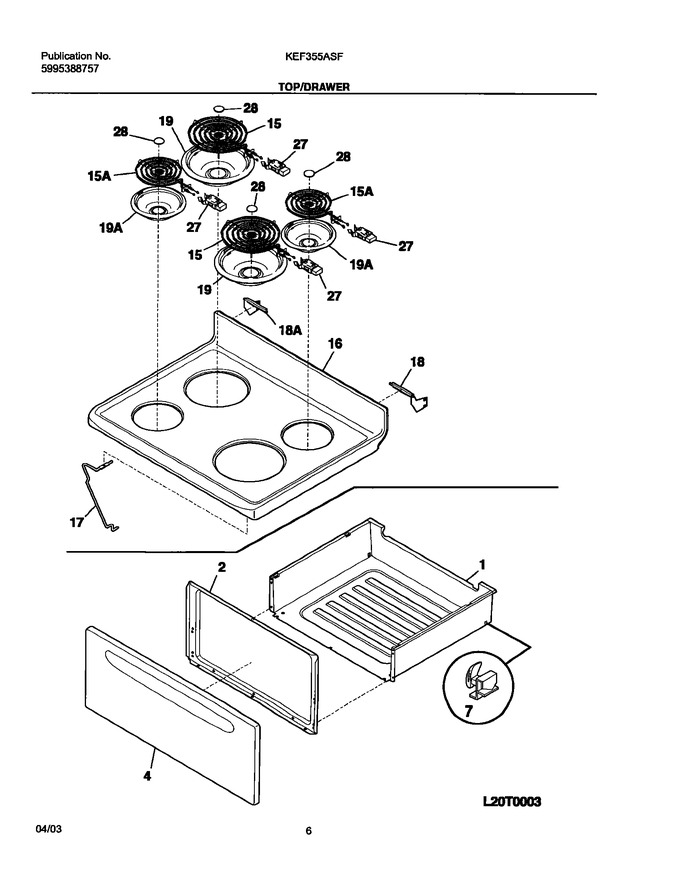 Diagram for KEF355ASF