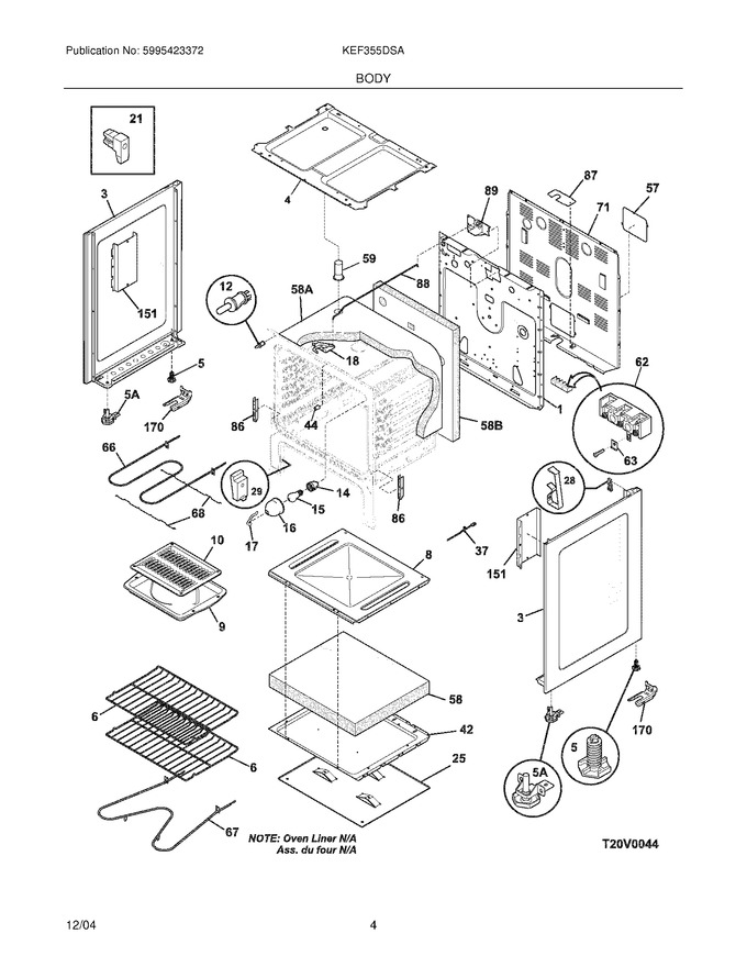 Diagram for KEF355DSA