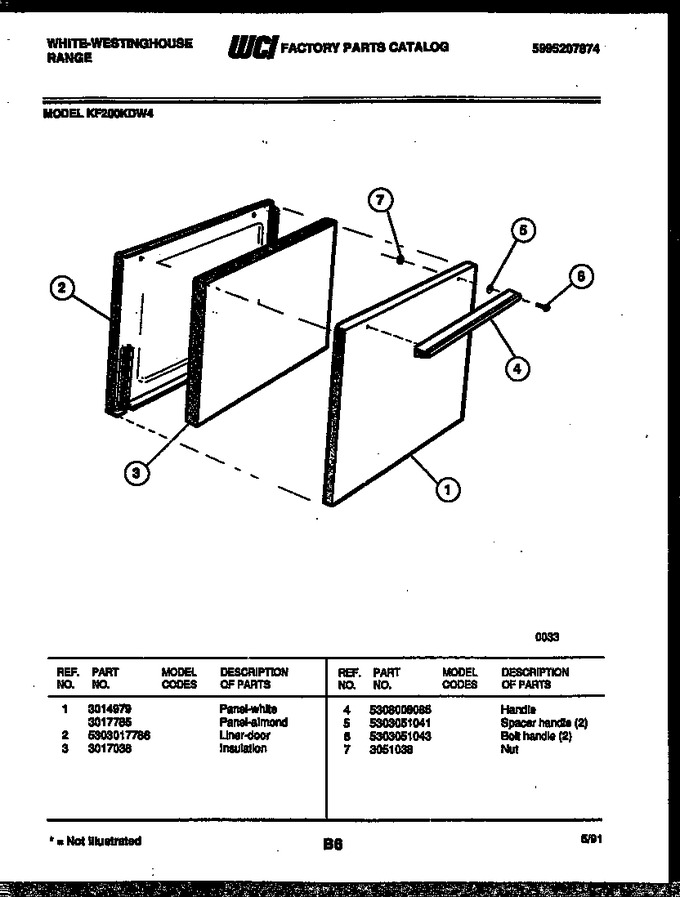 Diagram for KF200KDW4