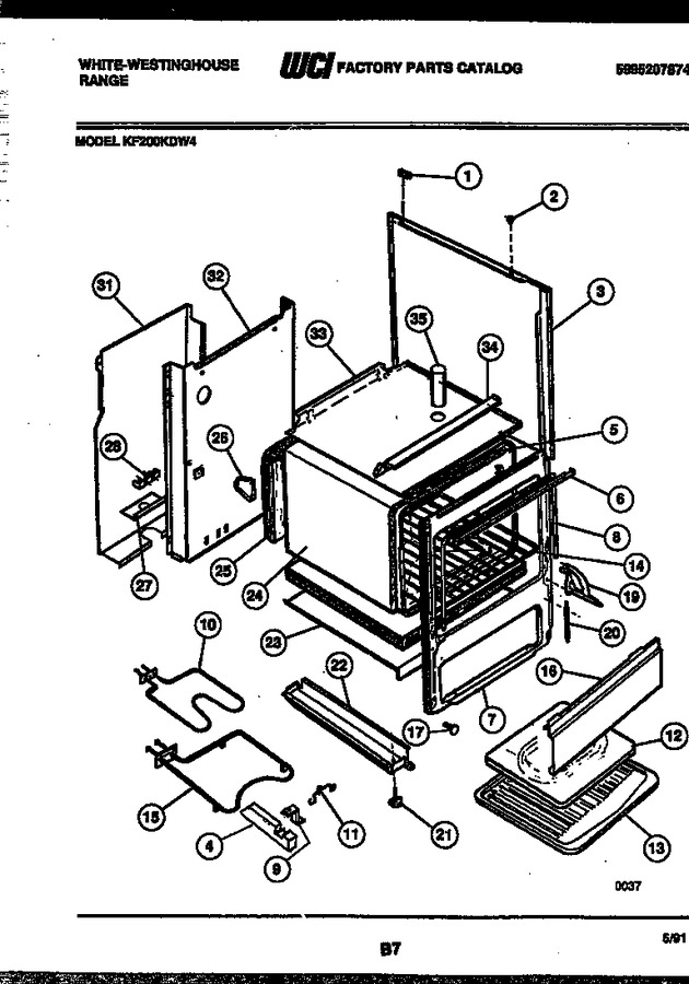 Diagram for KF200KDW4