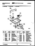 Diagram for 02 - Backguard And Cooktop Parts