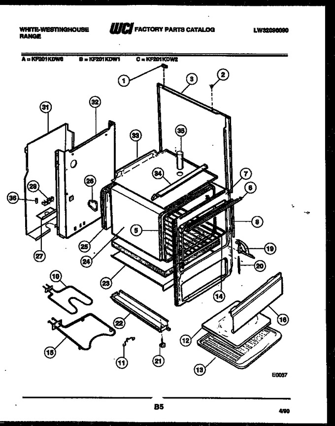 Diagram for KF201KDW1