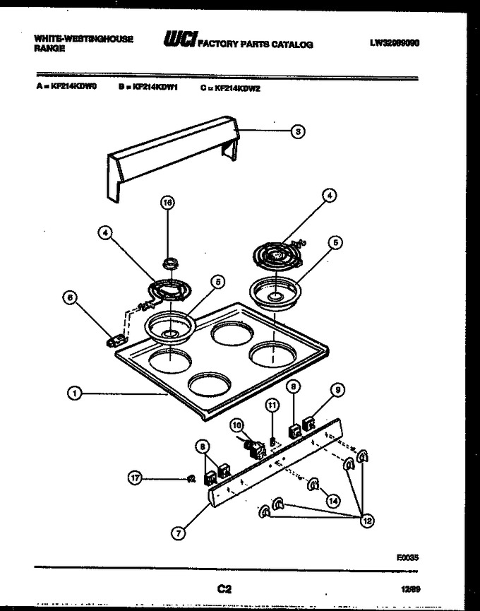 Diagram for KF214KDW2