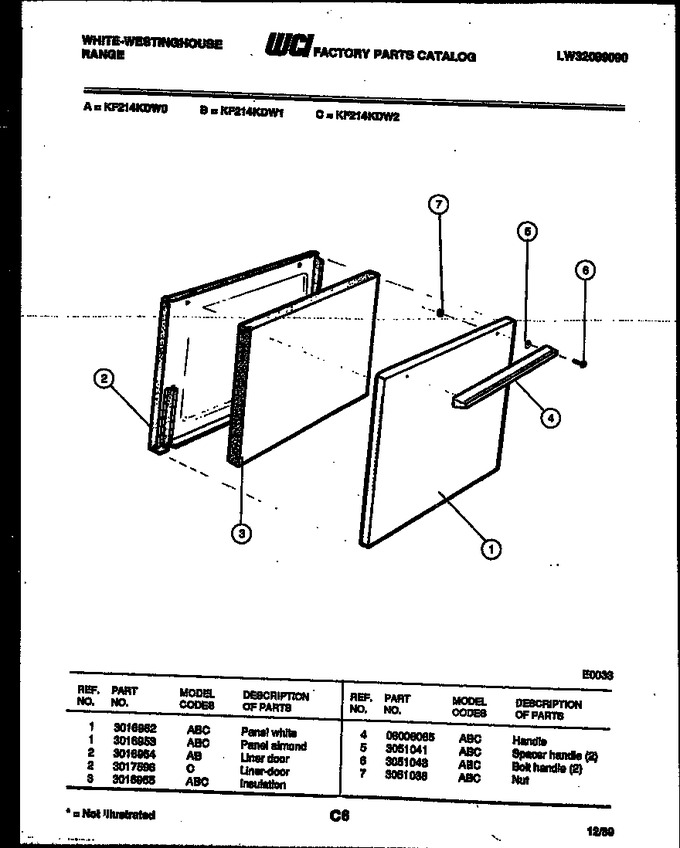 Diagram for KF214KDW2