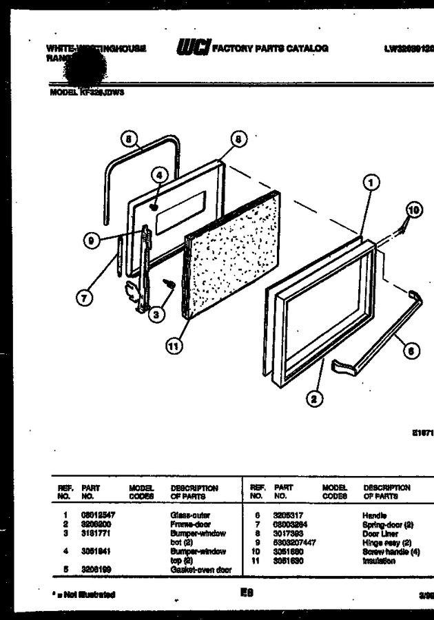 Diagram for KF320JDW3