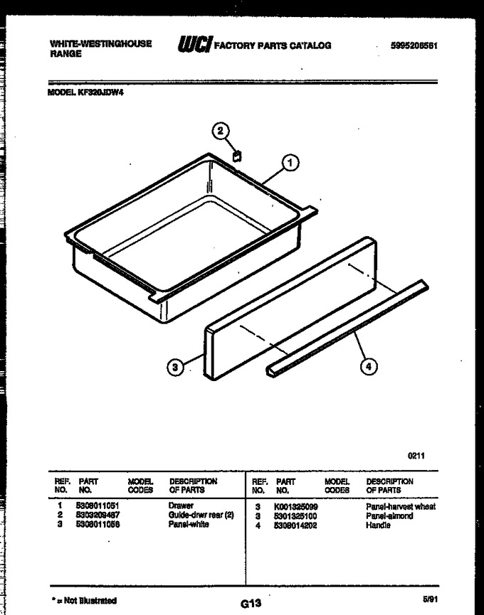 Diagram for KF320JDW4