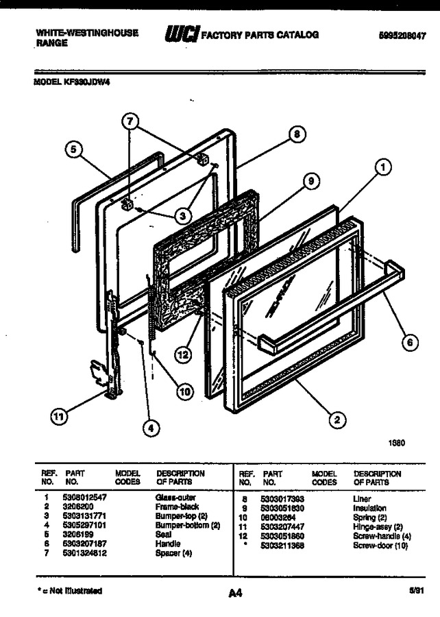 Diagram for KF330JDW4