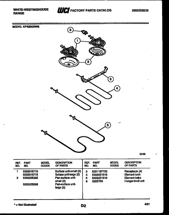 Diagram for KF400GDH6