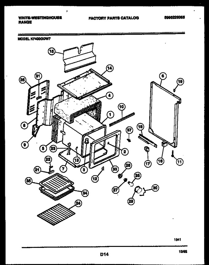 Diagram for KF400GDW7
