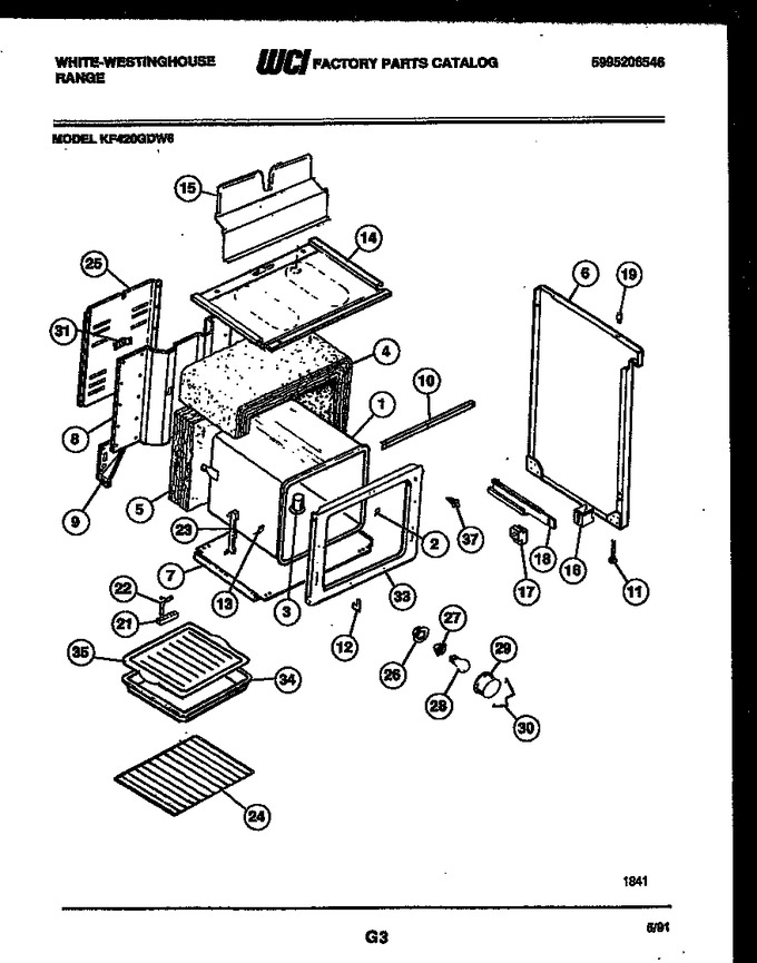 Diagram for KF420GDW6