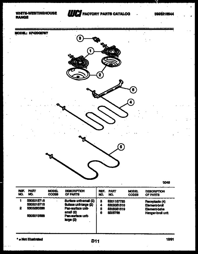 Diagram for KF420GDW7