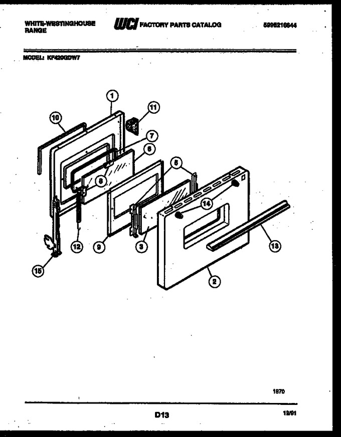 Diagram for KF420GDW7