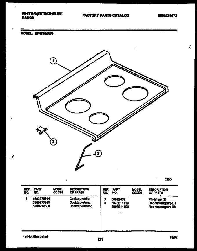Diagram for KF420GDD8