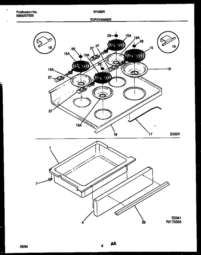 Diagram for KF429RW1