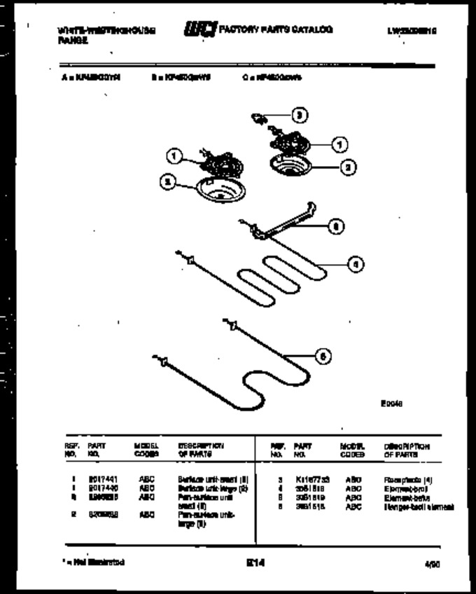 Diagram for KF450GDH6