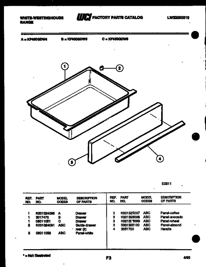 Diagram for KF450GDH6