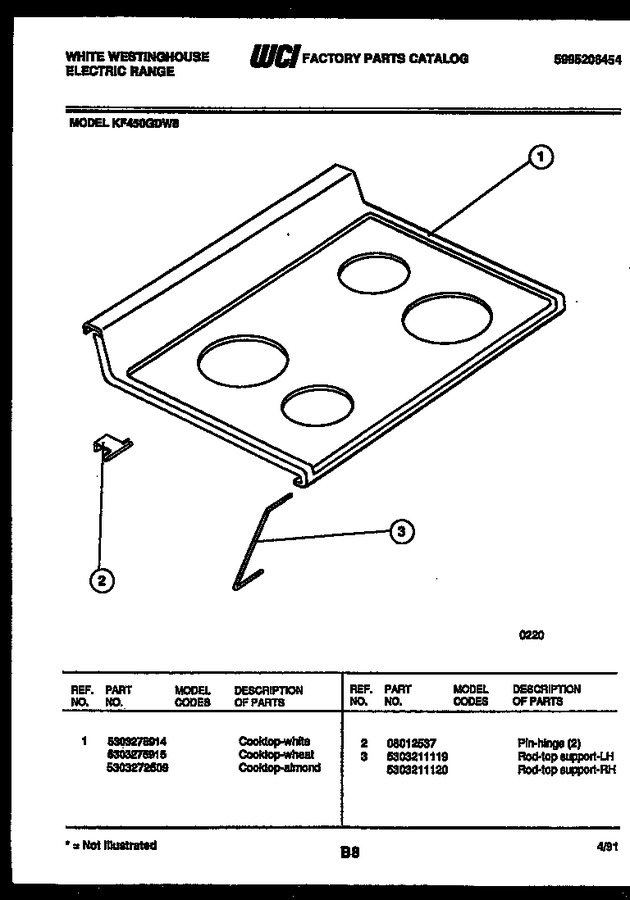 Diagram for KF450GDW8