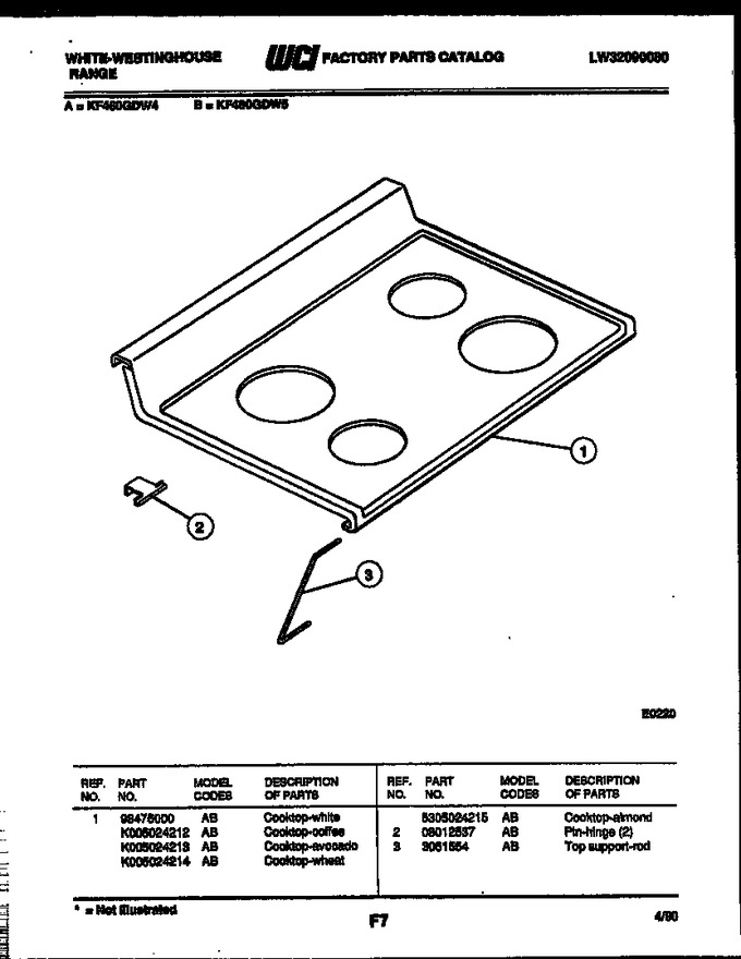 Diagram for KF460GDW5